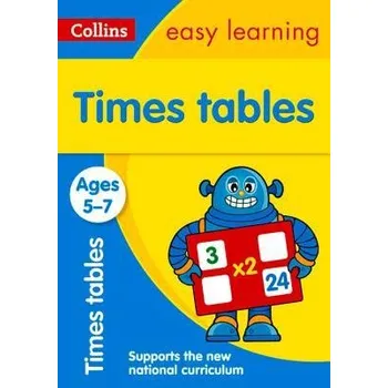 Učebnice Times Tables Ages 5-7 - Collins Easy Learning