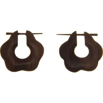 Náušnice Indonesia Náušnice Květinky kostěné