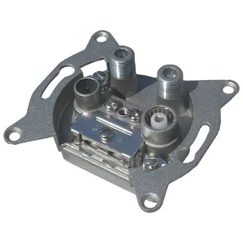 Elektrická zásuvka TST cable Účastnická zásuvka koncová EU3402N - 2xSAT+TV+R 32EU3402N