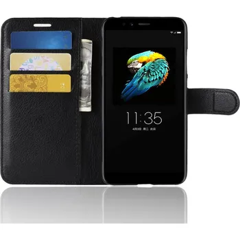 Pouzdro na mobilní telefon Pouzdro TVC WalletCase pro Lenovo S5 Barva: Černá