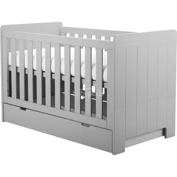 Příslušenství pro dětskou postel a kolébku Šuplík pod postýlku 120x60 cm Pinio Barva: Šedá