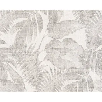 Tapeta Vliesová tapeta béžová, hnědá, krémová - džungle, listy 373962 / Tapety na zeď 37396-2 New Walls (0,53 x 10,05 m) A.S.Création