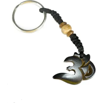 Přívěsek na klíče Om Nyata - tmavý