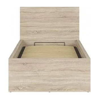 Postel TETRIX postel s roštem LOZ/90/B dub sonoma