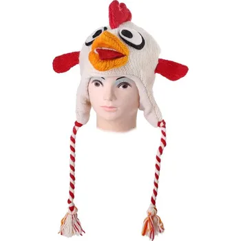 Čepice Vlněná čepice Angry Bird - bílá, pták, ptáček, Sittar L