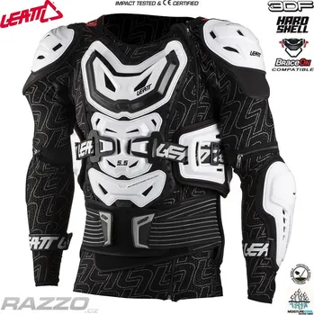 Chránič těla a ramene Chránič těla kompletní Leatt 5.5 Body Protector White XXL