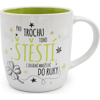 Nekupto Dárkové centrum Keramický hrnek Štěstí 350 ml