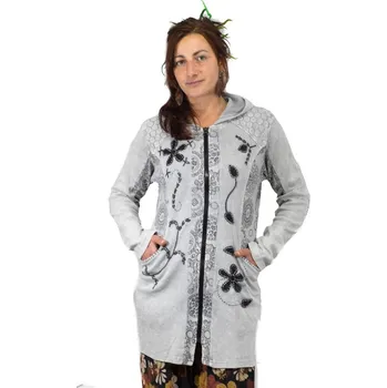 Dámský kabát Etno kabát Mahima Kelabu, Sittar.cz Nezateplený XL