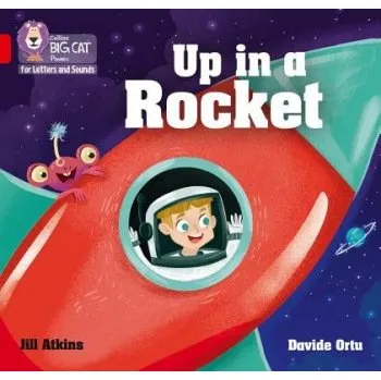 Kniha Up in a Rocket - Atkins, Jill