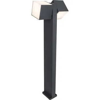 Venkovní osvětlení Lutec 7193801118 LED venkovní otočná stojací lampa Cuba 1x23W | 1000lm | 3000K | IP54 - 2 nastavitelné hlavy + Trio 983-3400 3x LED žárovka TROPFEN 1x4W | E14 | 470lm | 3000K
