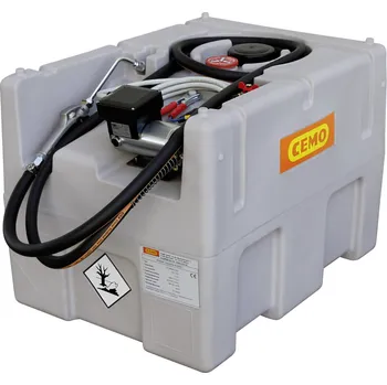 Palivová nádrž CEMO 200 litrů nádrž na oleje a maziva s čerpadlem 12V