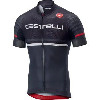 Castelli Free AR 4.1 Jersey FZ s krátkým rukávem M černý L cyklistický dres Castelli Free AR 4.1 Jersey FZ s krátkým rukávem M černý L