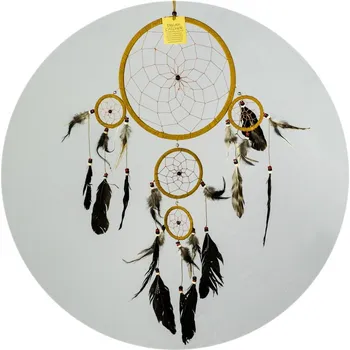 Lapač snů Hnědý indiánský lapač zlých snů Roots, Sittar