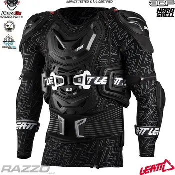 Chránič těla a ramene Chránič těla kompletní Leatt 5.5 Body Protector Black XXL