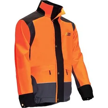 Pánská softshellová bunda Bunda X-treme Rain voděodolná oranžová velikost oblečení 3XL