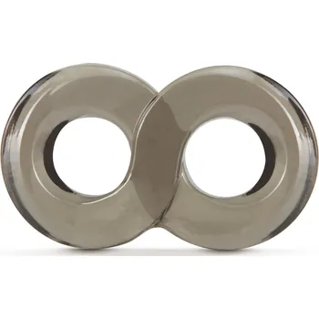 Blush Stay Hard Cock Ring and Ball Strap Black