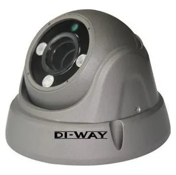 Bezpečnostní kamera DI-WAY CCTV DI-WAY AHD anti-vandal venkovní dome IR kamera 1080P,4-9 mm, 30 m, 4in1 AHD/TVI/CVI/CVBS C1080AHD4V930S4