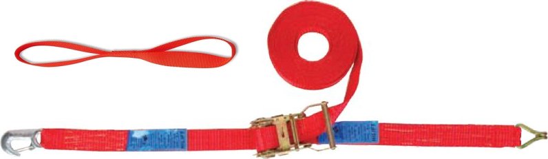 ROPES - CHAINS Dvoudílný upínací popruh pro přepravu motorek - 1000 daN