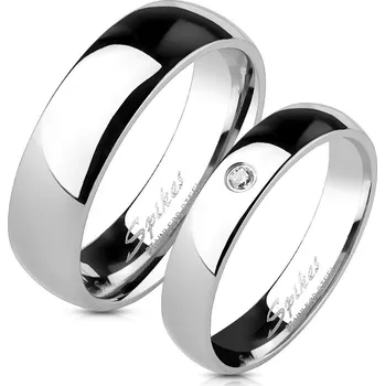 Prsten OPR1234+OPR1404 Snubní prsteny ocel - pár