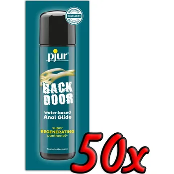 Lubrikační gel Pjur BACK DOOR Super Regenerating Panthenol 2ml 50 pack
