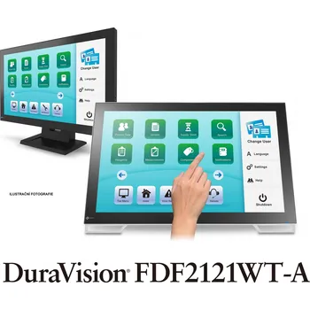 Monitor 21" LED EIZO FDF2121-WT -FHD,USB,SAW,10TP