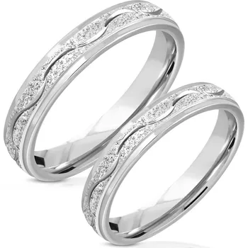 Prsten NSS3003 Snubní prsteny chirurgická ocel - pár