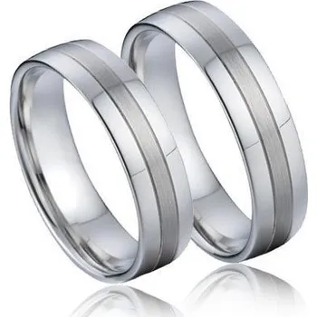 Prsten NSS1000 Snubní prsteny chirurgická ocel - pár