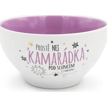 Nekupto Dárkové centrum Miska - Kamarádka 13x6,5 cm