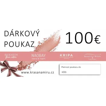Dárkový potravinový koš Elektronický poukaz na 100EUR