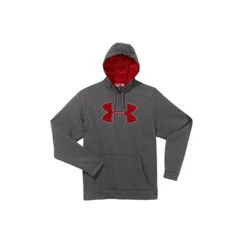 Pánská mikina Mikina Under Armour Fleece Storm Big Logo Grey Velikost: L