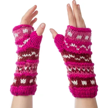 Rukavice Vlněné bezprstové rukavice Sandip Candy