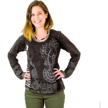 Dámská halenka Etno top / halenka Ketana Hitam, Sittar S