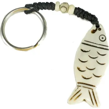 Přívěsek na klíče Ryba s obrysem