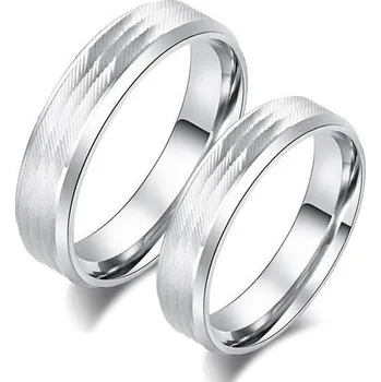 Prsten OPR0088 Ocelové snubní prsteny - pár