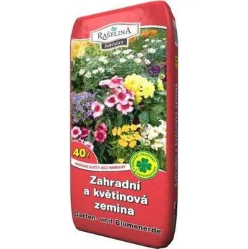Rašelina Soběslav Zahradní a květinová zemina, 60 l, 40 l