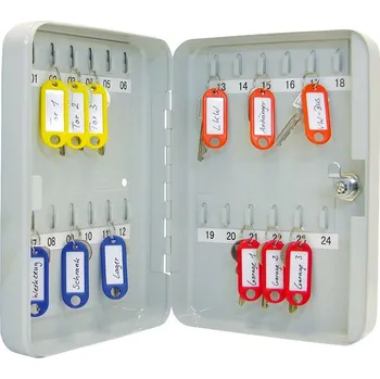 Skříňka na klíč Schránka na klíče WEDO, uzamykatelná, 24 klíčů