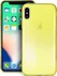 Pouzdro na mobilní telefon PURO 0.3 Nude pro Apple iPhone X žluté