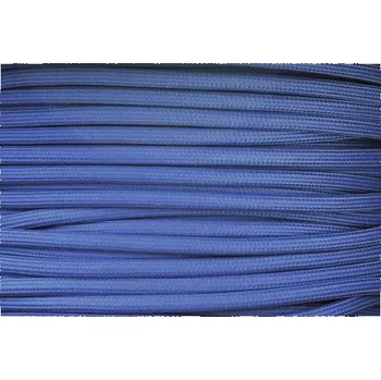 elektrický kabel Textilní kabel H03VV-F 3x0,75-MS44, modrý, metrážové zboží