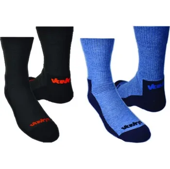 Pánské ponožky Ponožky Vavrys Trek CMX 2-pack černá-modrá Velikost: 43-45