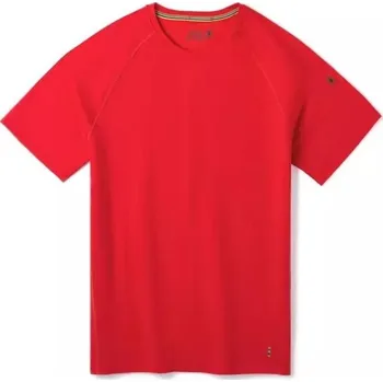 Pánské oblečení Smartwool M Merino 150 Baselayer SS Cardinal red XL