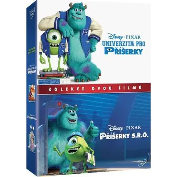 DVD film DVD Příšerky 1+2 - kolekce 2 disky