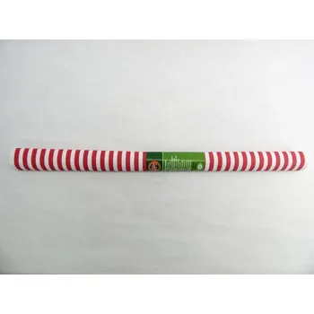 Krepový papír krepový papír 0,5x2m 9755/65 pruhovaný červenobílý