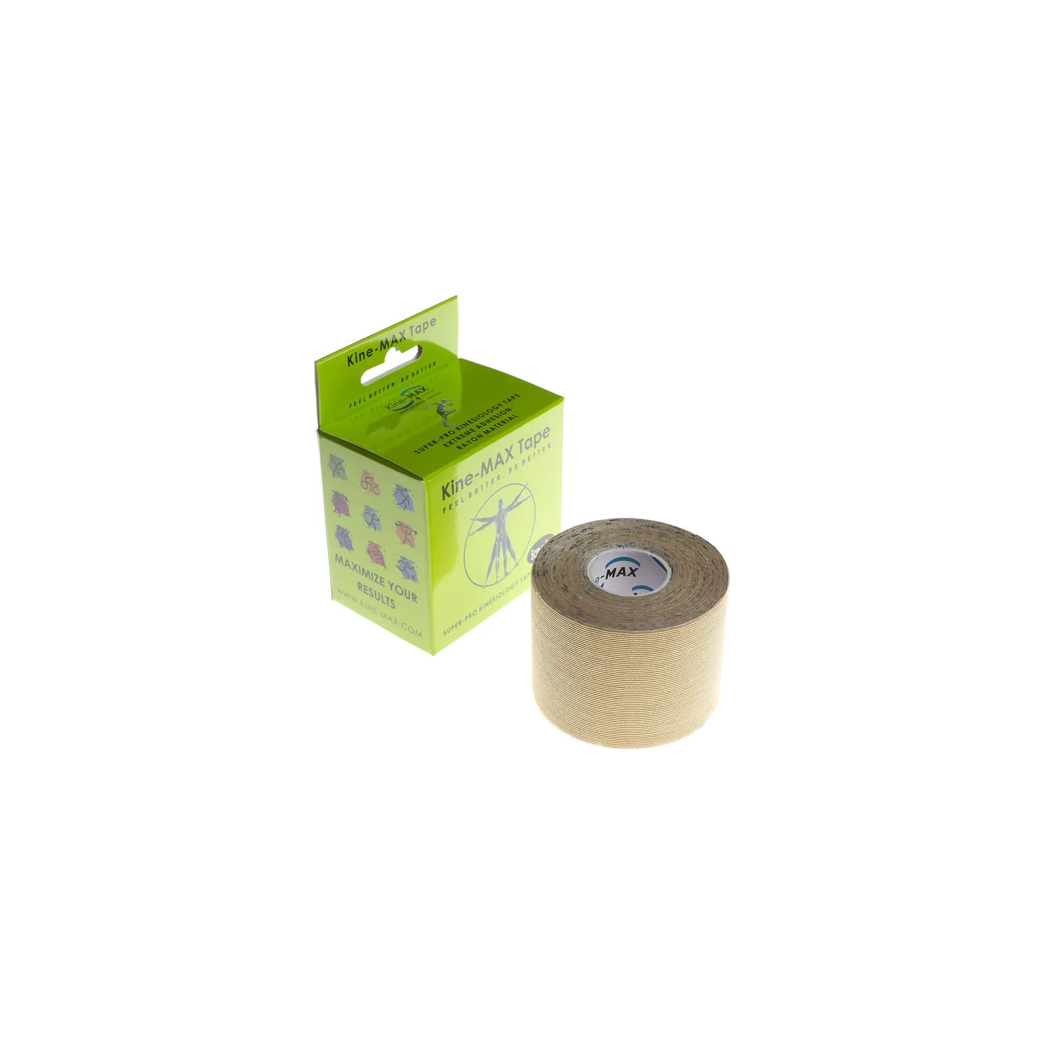 Fotografie 1 - Tejpovací páska Kine-Max SuperPro Rayon 5 cm x 5 m béžová