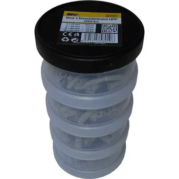 Hmoždinka Plastový box s balením hmoždinek UPP - 200ks MAGG 120011