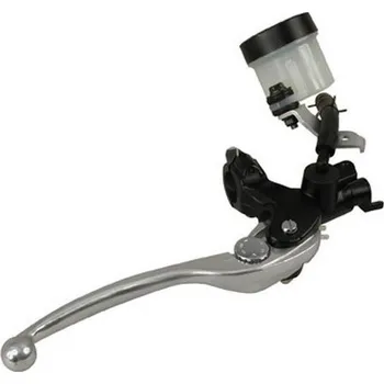 Brzda pro motocykl NISSIN brzdová pumpa MCBS 19 polo-radiální brown/silver