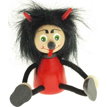 Výuková hračka Panáček čertík