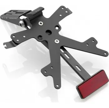 Držák SPZ Rizoma Držák SPZ RIZOMA s osvětlením a odrazkou pro motocykly KAWASAKI ZX-10R, černý Černá