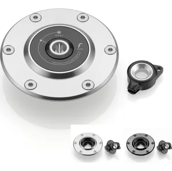 Palivová nádrž Rizoma Víčko nádrže Rizoma - YAMAHA MT / XSR, černá Černá-Hliník