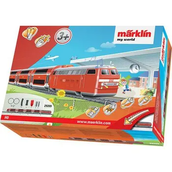 Vláček a vláčkodráha Märklin My World IRC vlak Regional Express a koleje