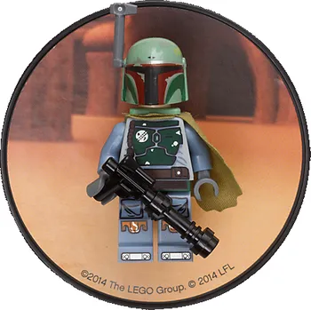 Dekorativní magnet LEGO Star Wars 851317 Boba Fett Magnet